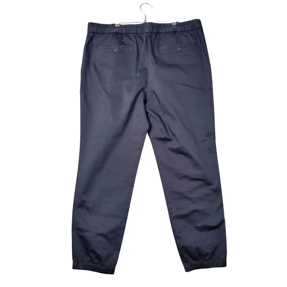 BANANA REPUBLIC 682699 Blue Traveler Jogger Relaxed Tapered Fit Pants SIZE XL